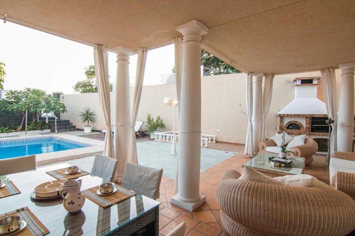 Villa La Concha Beachfront Heated Pool Playa Honda  Exterior photo
